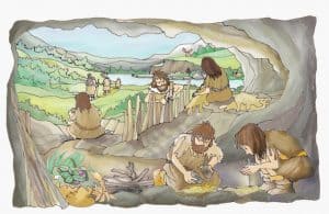 Cómo se vestían en la Prehistoria, para niños.